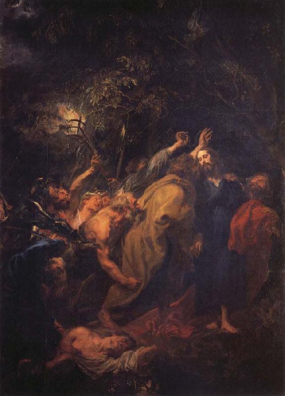 Anthony Van Dyck Arrest of Christ oil painting image
